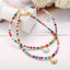 Creative Vintage Bohemian Shell Pendant Beaded Anklet Bracelet