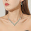 Fashion Colorful Crystal Necklace and Jewelry Set