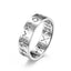 Nordic Rune Stainless Steel Ring for Men and Women