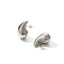 Elegant Water Droplet Stainless Steel Earrings - Unique Design Studs