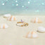 Fashion Gradient Butterfly Flower Zircon Adjustable Open Ring