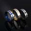 Fashion Cross Stainless Steel Men's Ring