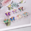 Fashion Gradient Butterfly Adjustable Copper Ring for Women