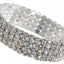 Korean Style Full Diamond Elastic Bracelet Shiny Rhinestone Bangle