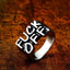 Punk Style Alphabet Alloy Ring for Men and Women - Fashion Creative Jewelry